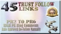 do 45 manual trust follow do follow backlinks