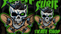 skateboard logo illustration design