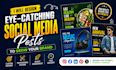 design eye catching social media posts to grow your brand