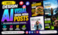 design ai visual social media posts