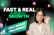 do organic instagram marketing with real audience growth