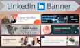 design a linkedin banner for your profile professionally