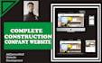 design wordpress website for your construction company