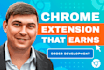 develop an efficient chrome extension in the shortest time