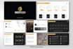 design powerpoint presentation and investor pitch deck