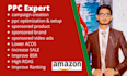 be your amazon PPC expert, manage and optimize amazon ads