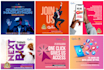 design social media posts