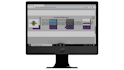 implement and or design an HTML CSS and javascript front end
