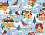 create cute christmas pattern and illustration
