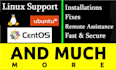 do linux tech support and assistance