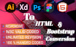 be your professional and creative front end web developer