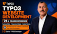 build a professional typo3 business website with custom design