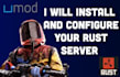 install and setup your rust server with plugins