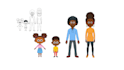 create 2d character design for animation