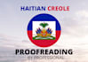 proofread your haitian creole text and make it relevant