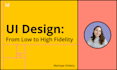 design the UI user interface for your project