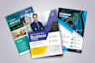 design business flyer, poster, leaflet or brochure