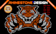 do rhinestone template design