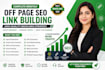 do complete monthly off page seo