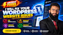 fix wordpress errors, crashes, malware and slow website issues