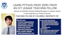 teach python for beginners