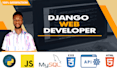 be your django website, api, python, full stack developer