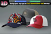 create stunning 3d cap, hat, beanie mockups with your logo