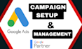 setup and manage google ads PPC campaigns