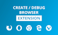 create a chrome and firefox extension