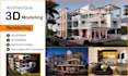 design architectural 3d model and photorealistic renderings