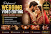 professionally edit your wedding video
