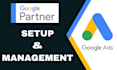 setup and manage your google ads PPC campaigns