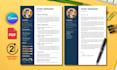 make professional CV, cover letter, resume design on canva editable