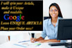 spin your Article make it unique and seo optimized
