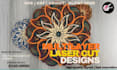 design custom multilayer mandala svg for laser cutting, cricut, glowforge cnc