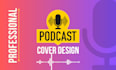 do professional podcast cover design