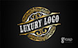 design luxury modern and heraldic logo