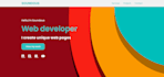 creat websites using html css javascript