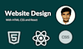 create a website or single page application using react js