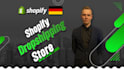 create a german shopify dropshipping shop with german suppliers