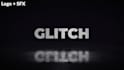 make glitch logo intro for youtube and twitch