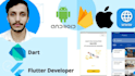 develop a high quality flutter app for android and ios