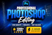 professionally edit photos in photoshop within 3 hours