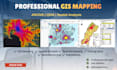 do gis mapping, spatial analysis, and arcgis pro projects in 24hr