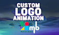 create custom epic 4k logo animation, intro and outro
