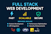 develop php, laravel, react js website ,full stack developer