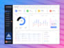 design dashboard, web app, saas, admin panel UI UX in figma