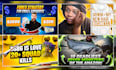 design an eye catching and clickbait youtube thumbnail