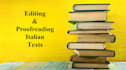 proofread and edit your italian texts