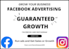run facebook ad instagram ad for your business to grow